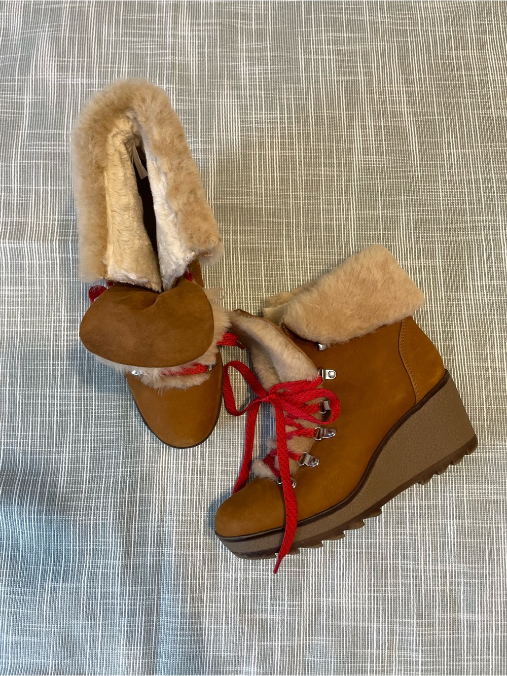 J. Crew Nordic Wedge Boots, Size 9 - Picture 2 of 8